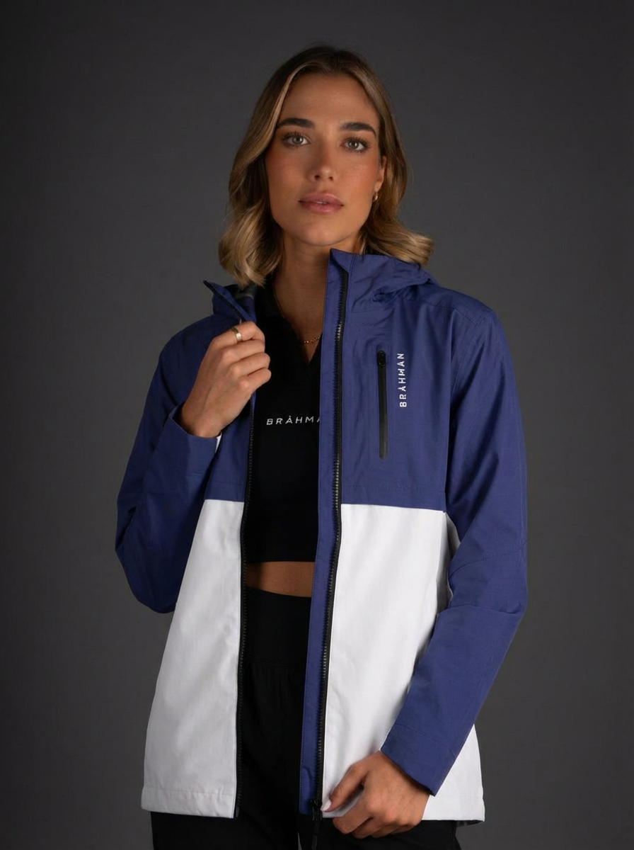 Windbreaker | Blue & White