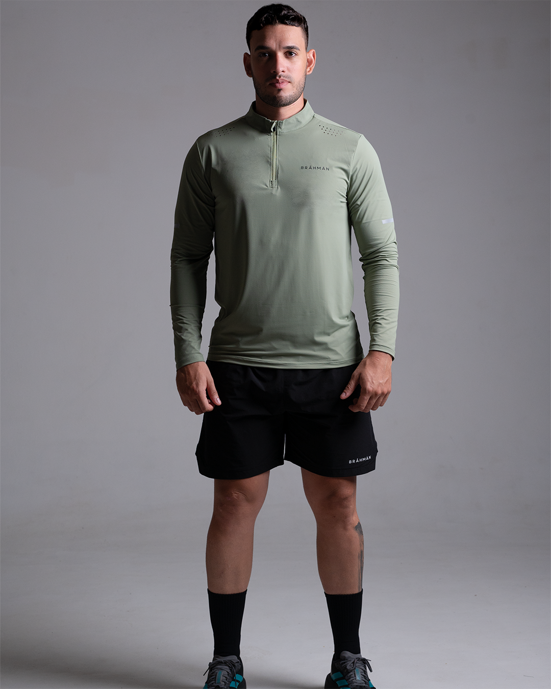 Bike Long T-Shirt | Army Green