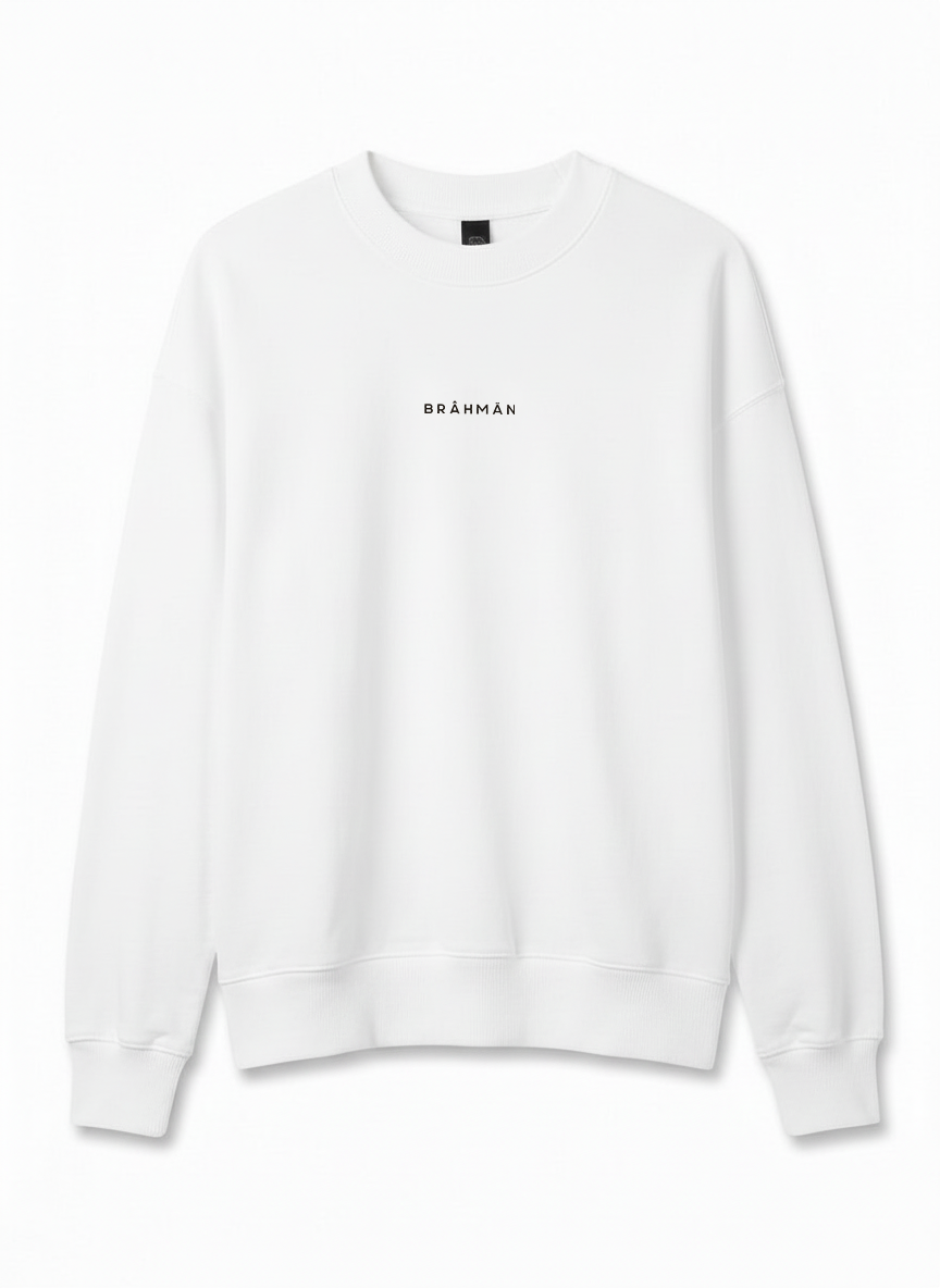 Crewneck | White