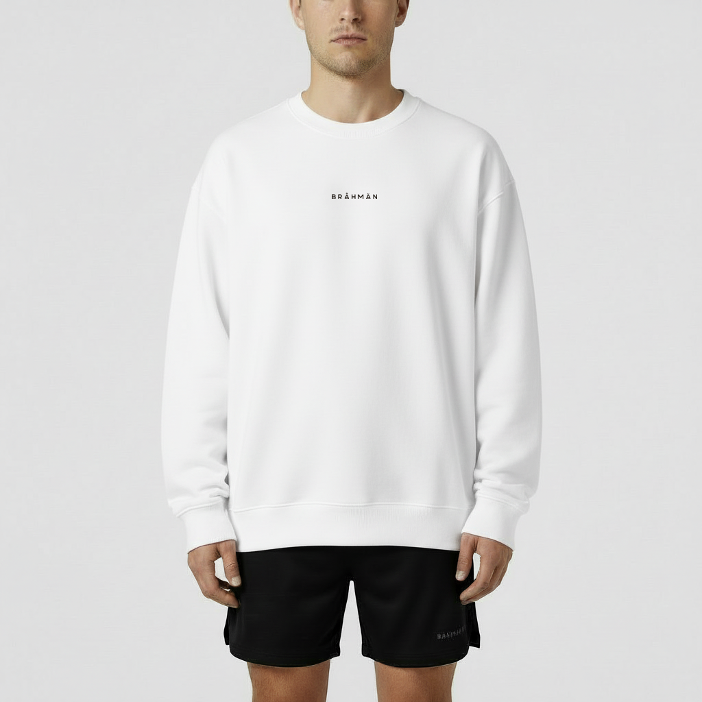 Crewneck | White