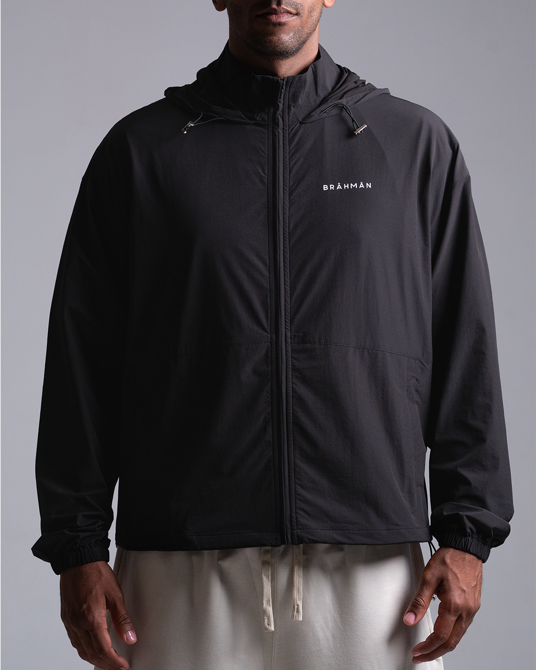 Relaxed Shell Jacket | Black
