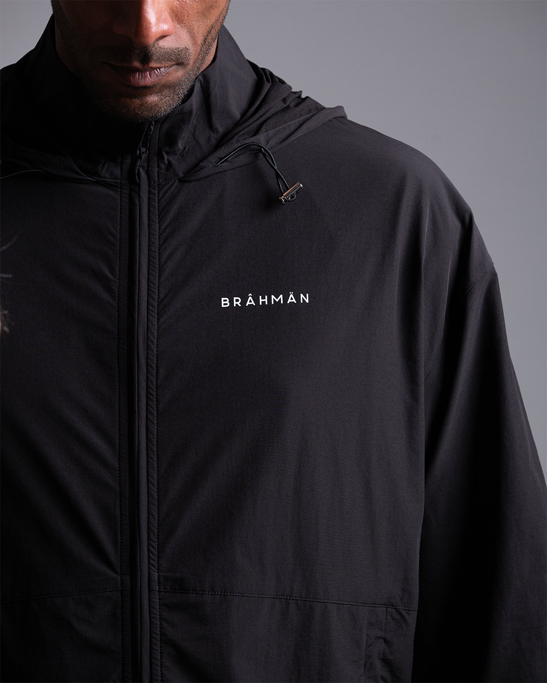 Relaxed Shell Jacket | Black