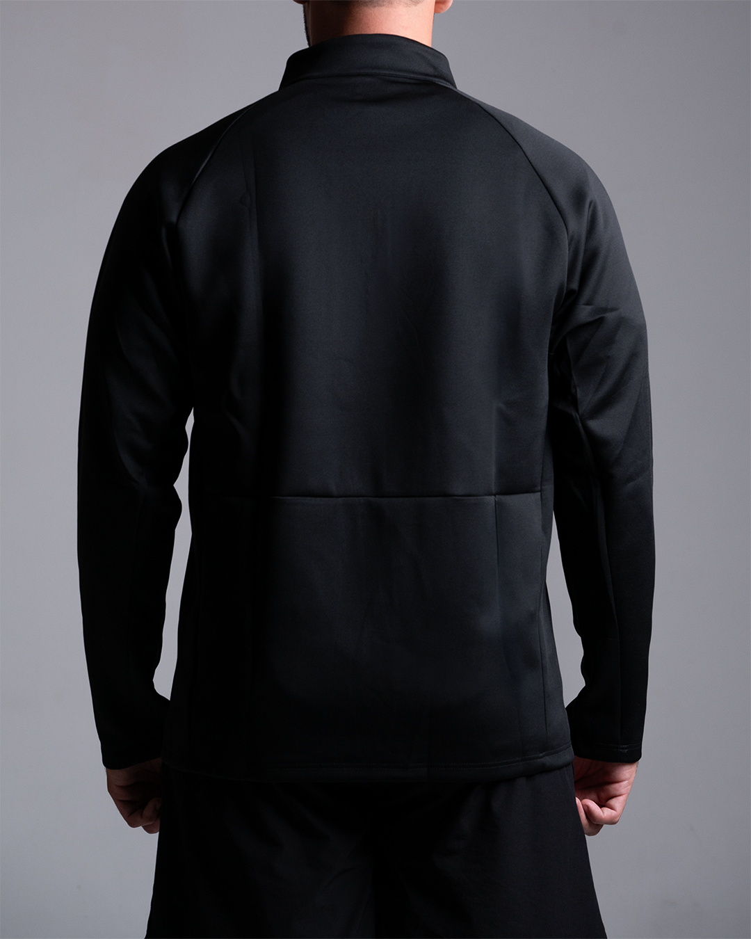 Zip Pullover | Black
