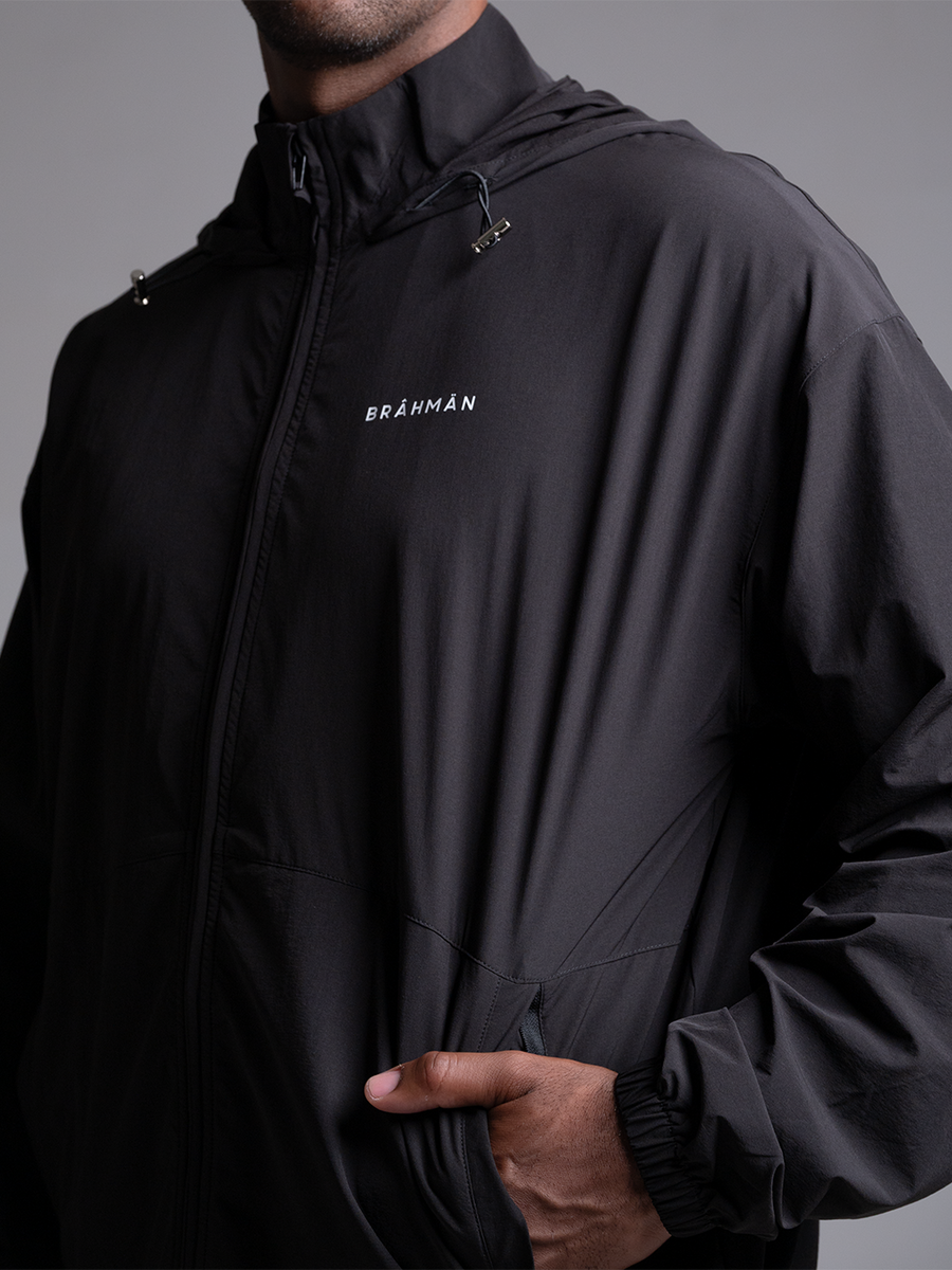 Relaxed Shell Jacket | Black