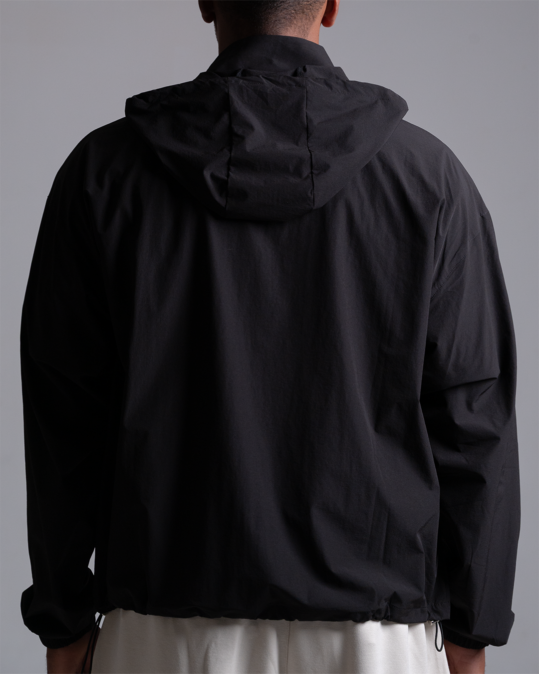 Relaxed Shell Jacket | Black