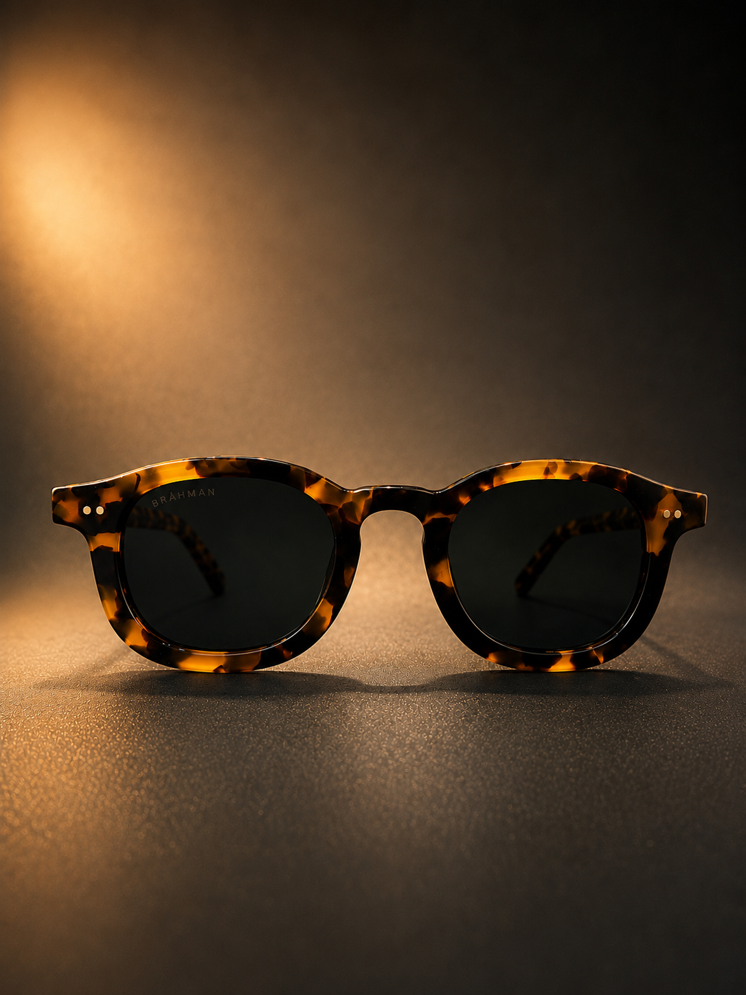 Carey Pattern Heritage Sunglases | Brown
