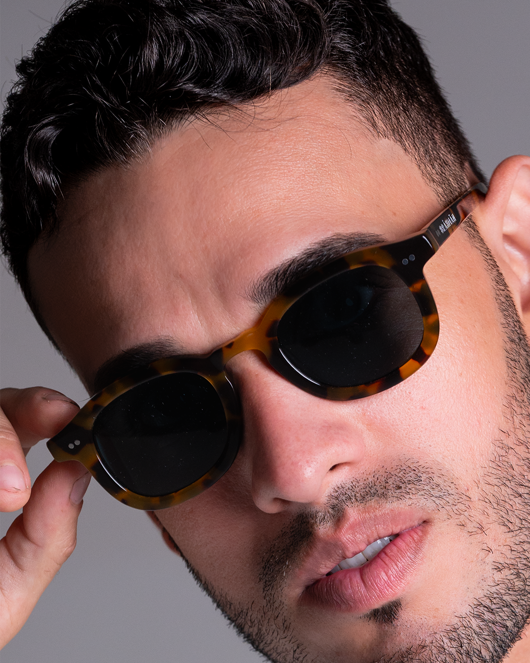 Carey Pattern Heritage Sunglases | Brown