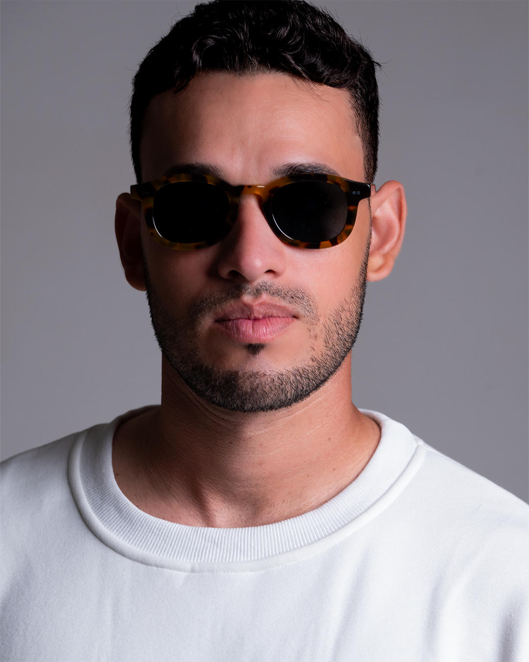 Carey Pattern Heritage Sunglases | Brown