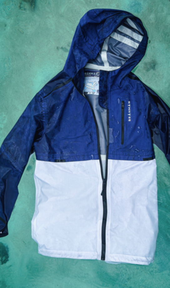 Windbreaker | Blue & White