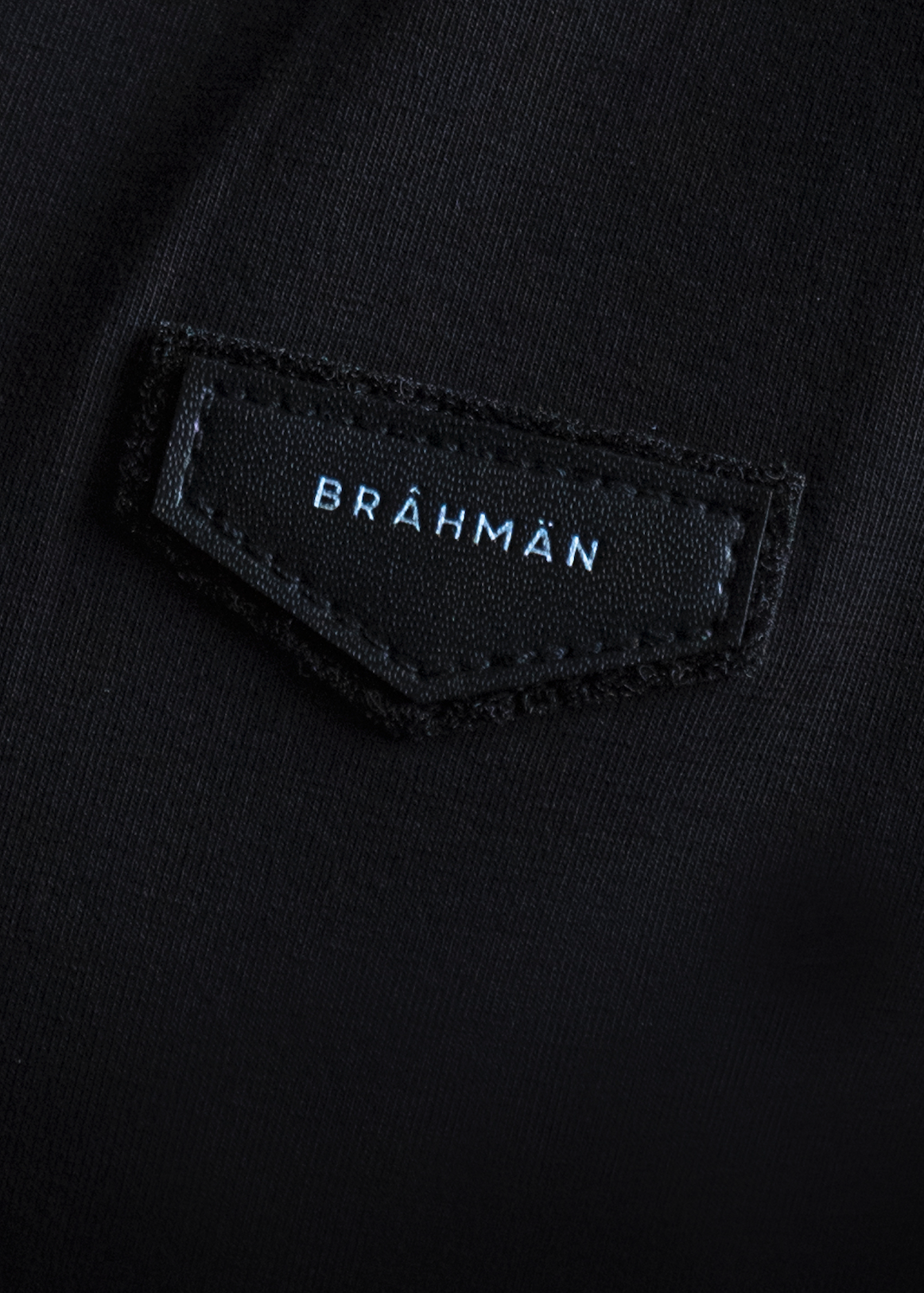 Casual Iconic Leather Patch T-shirt