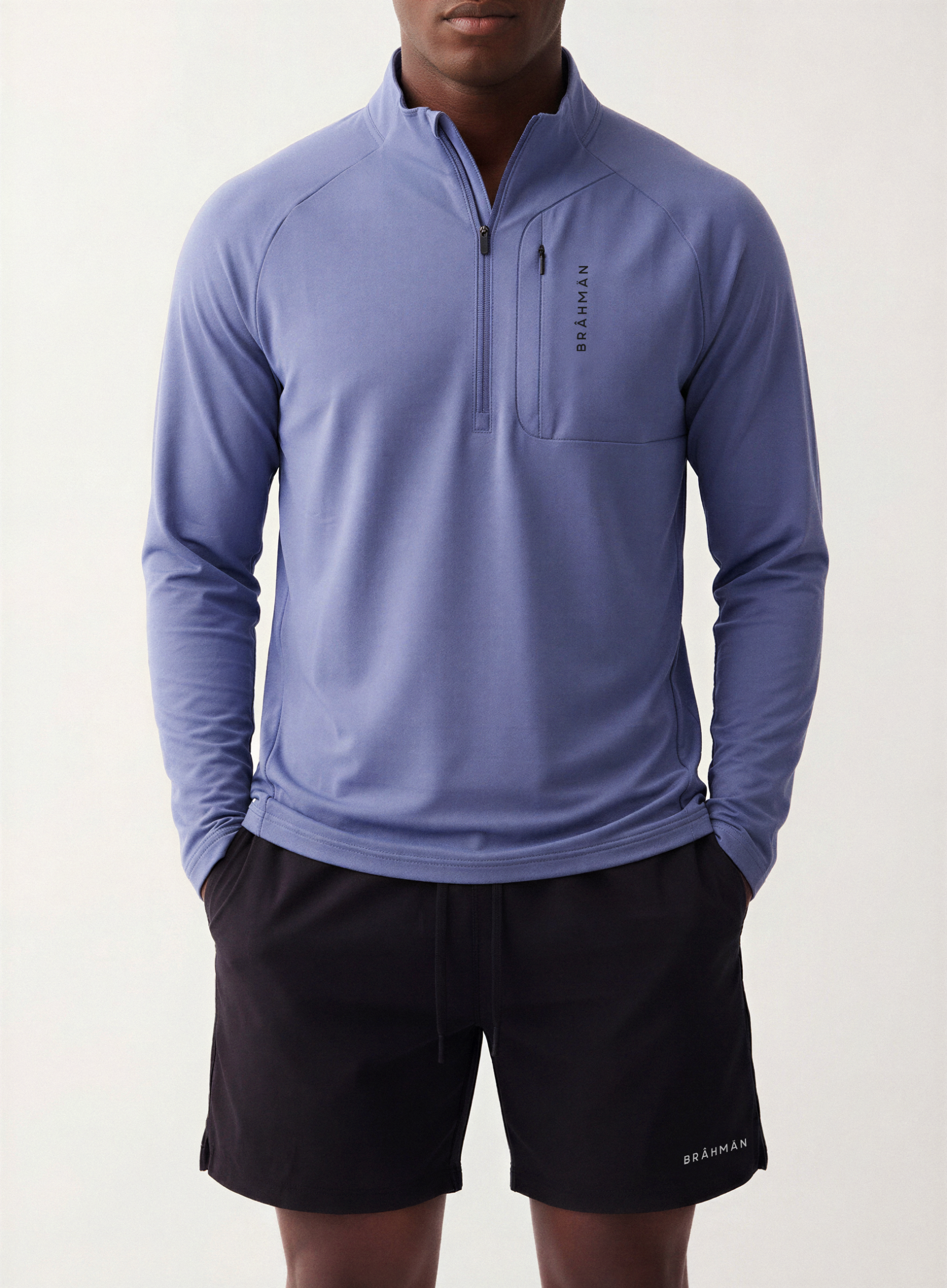Zip Pullover | Purple