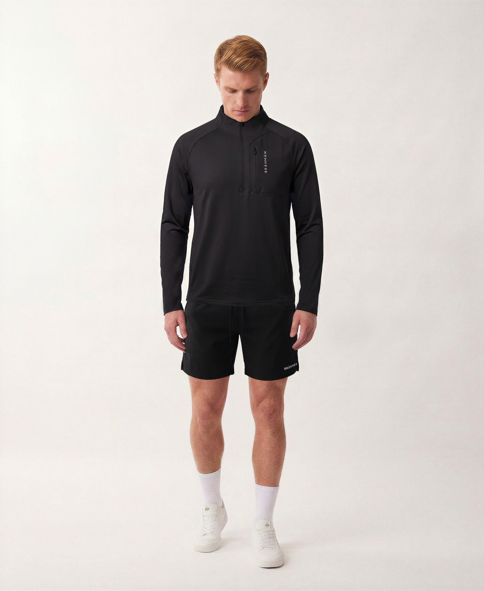 Zip Pullover | Black