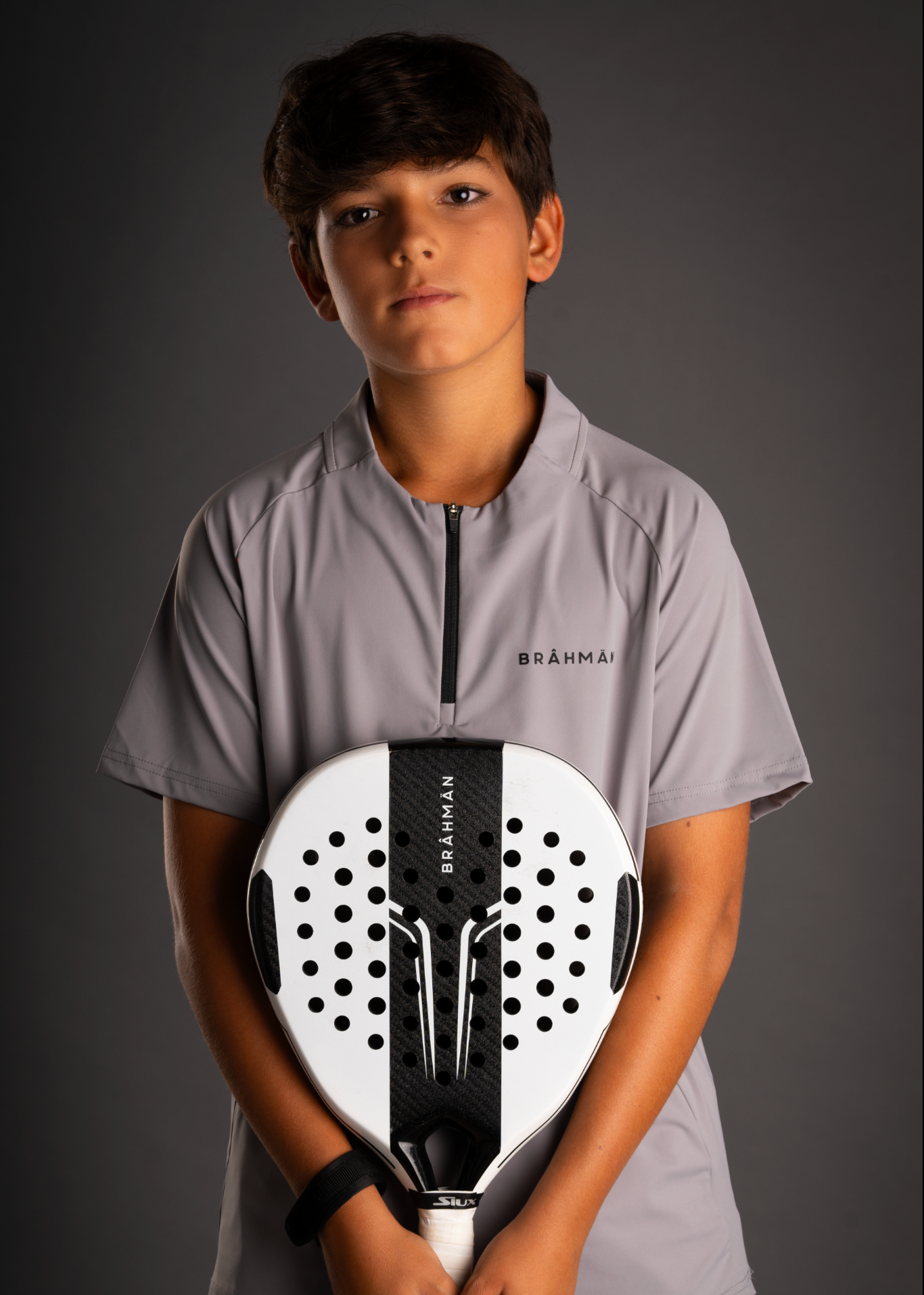 Zipper T-Shirt | Grey