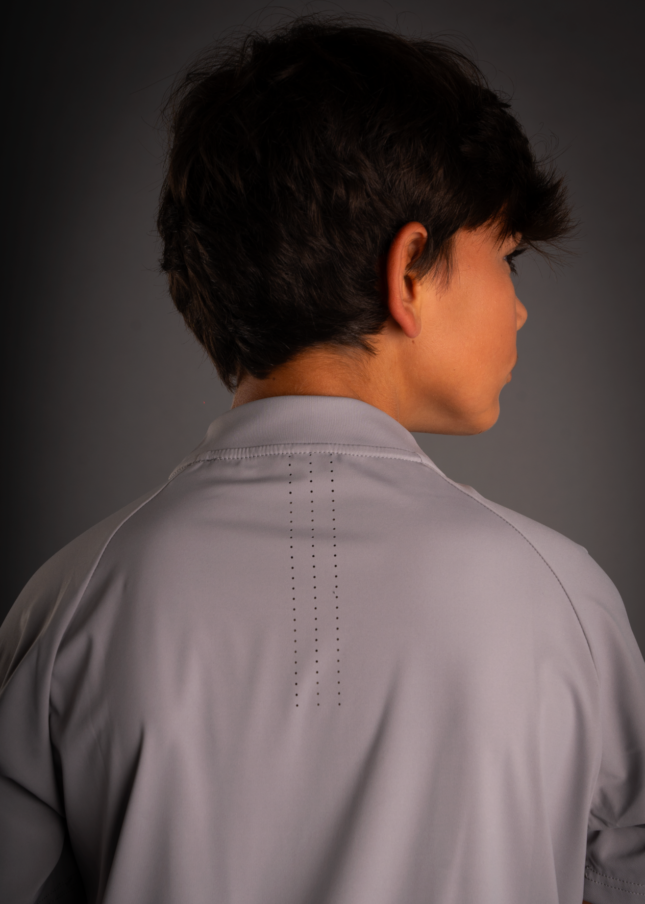 Zipper T-Shirt | Grey