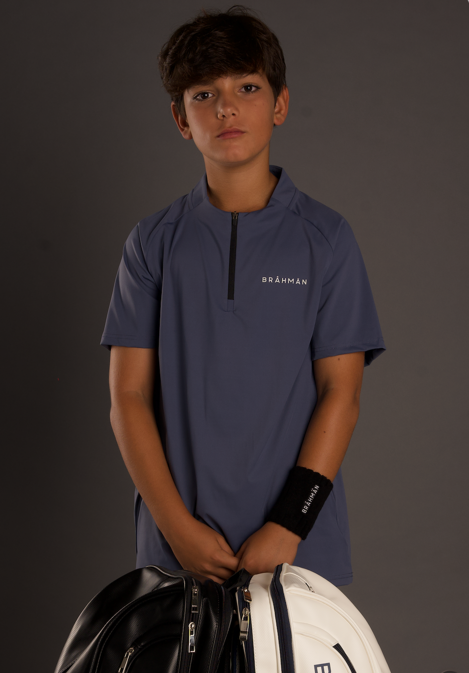 Zipper T-shirt | Purple