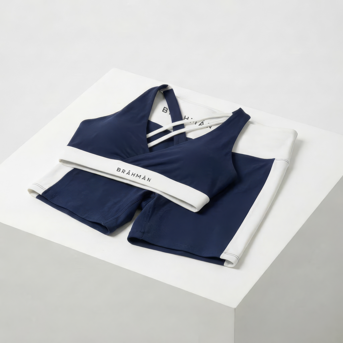 Abstract Set | Navy / White