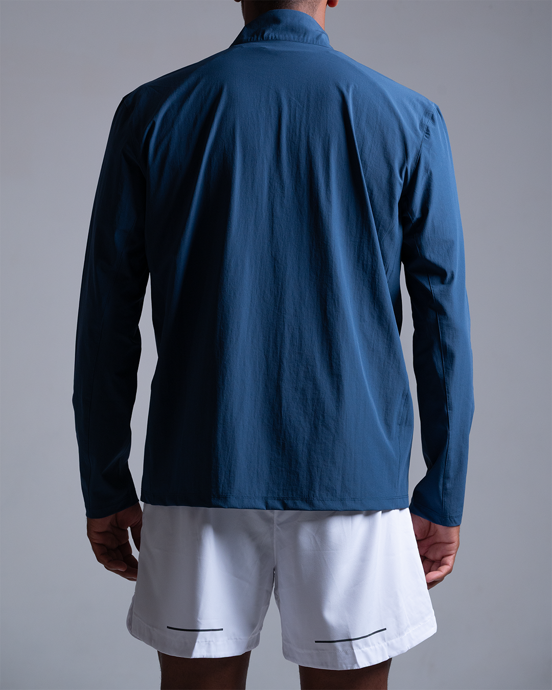 Track Zipper Jacket | Navy