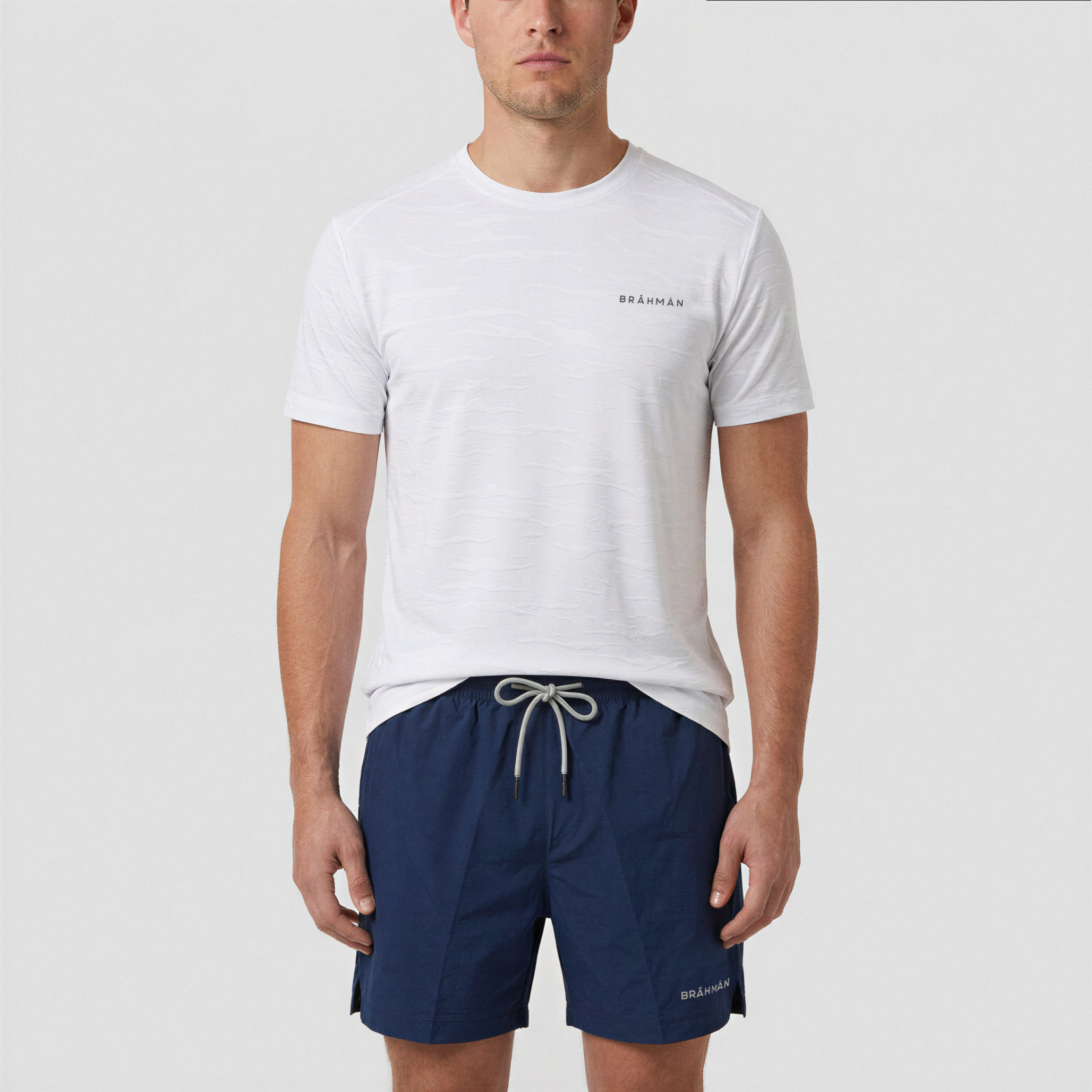 Camo Gym Shirt | White