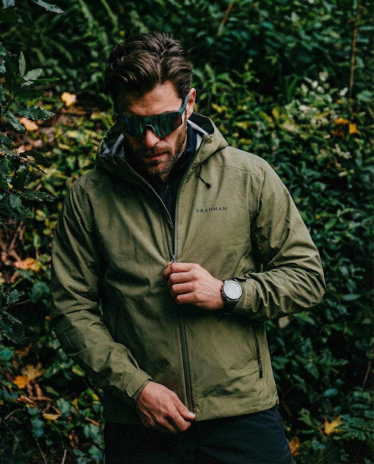 Hard Windbreaker | Army Green