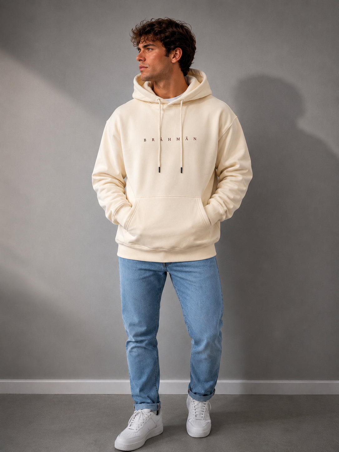 Father's day Hoodie l Cream "The Standards Setter"
