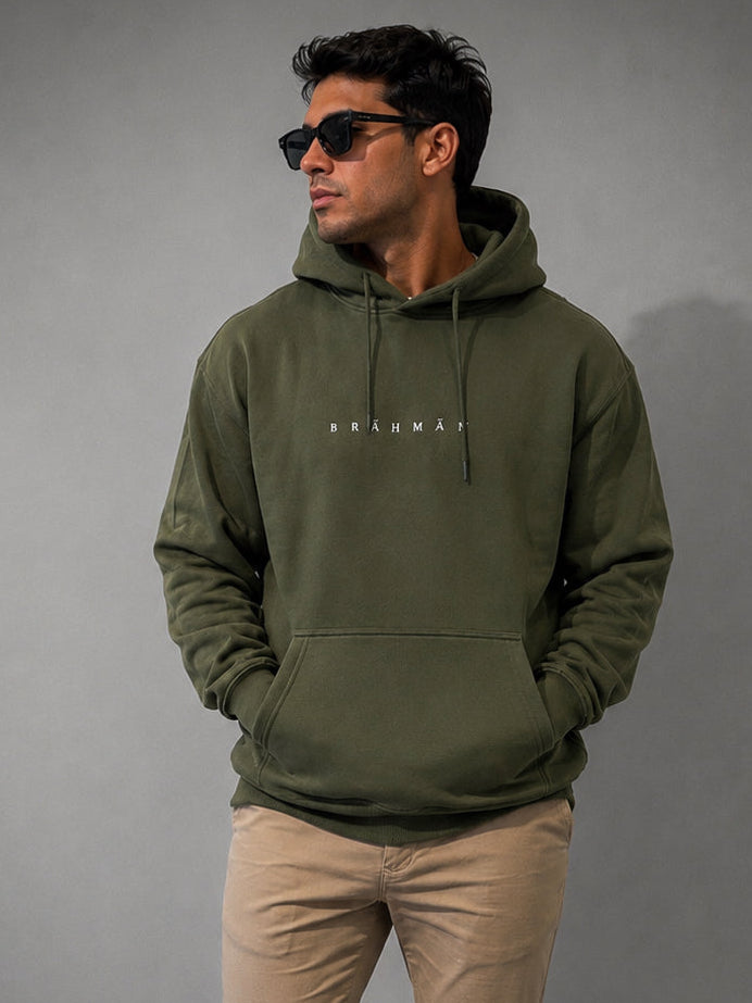 Father's day Hoodie l Olive Green
