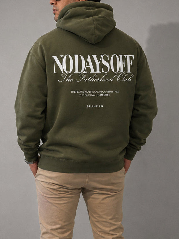 Father's day Hoodie l Olive Green