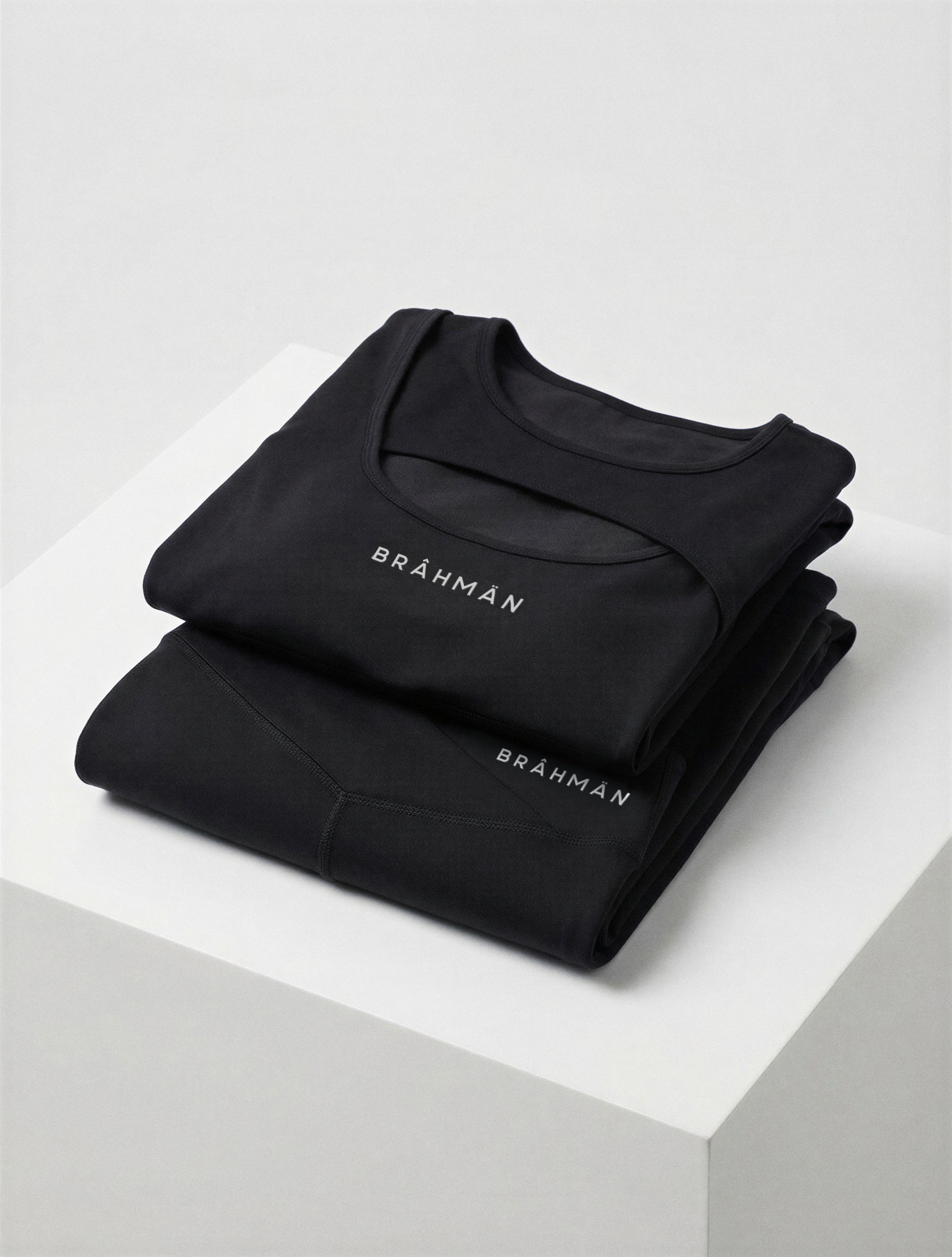 Black Yoga & Pilates Manguito Set