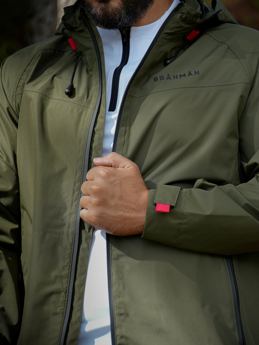 Rain Coat | Army Green
