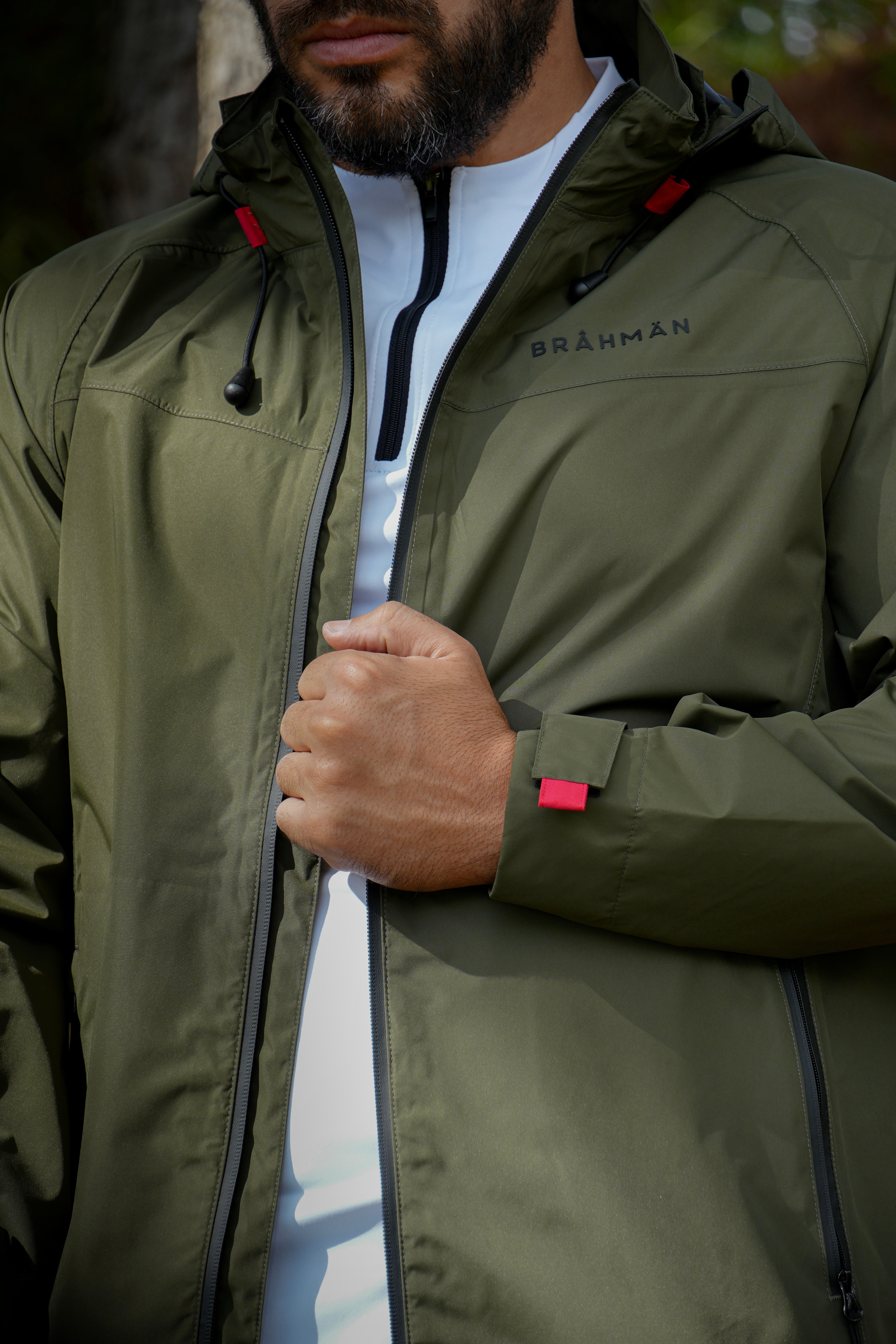 Rain Coat | Army Green